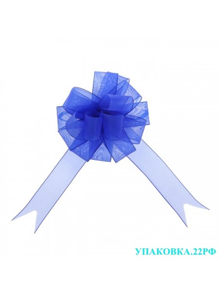 Бант-шар №2,7 "Легкость", цвет синий,шампань Бант-шар №2,7 "Легкость", цвет синий,шампань